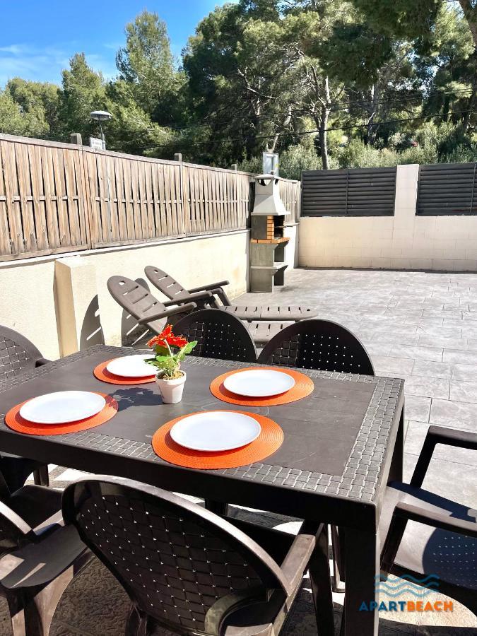 Apartbeach Green Relax Muy Luminoso Junto Playa Y Barbacoa サロウ エクステリア 写真