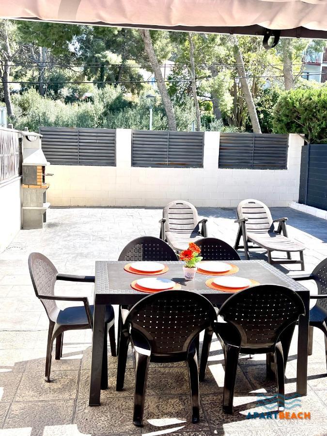 Apartbeach Green Relax Muy Luminoso Junto Playa Y Barbacoa サロウ エクステリア 写真
